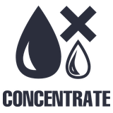 Concentrate label mark