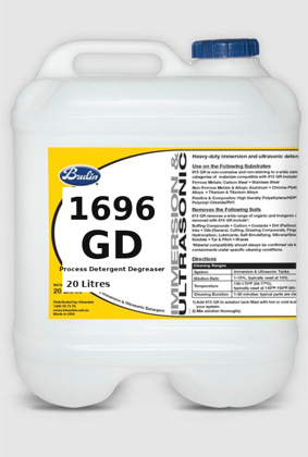 Brulin AquaVantage 1696 GD near-neutral cleaning chemistry, 20 litre
