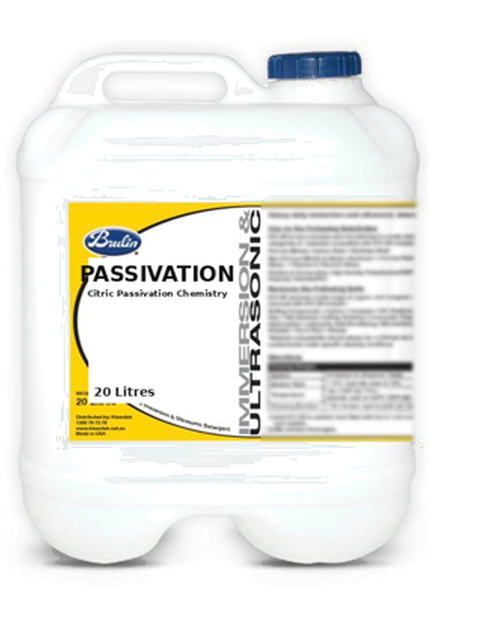 Brulin AquaVantage Passivation citric passivation chemistry