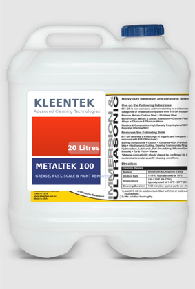 MetalTek 100 heavy-duty alkaline stripper, 20 litre