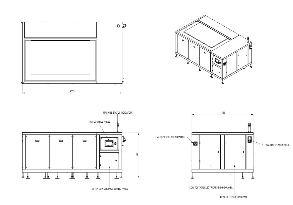 Custom 400 L tank — delivered build