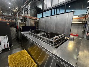 Misonics EVS 1500-PL — lid open, platform loaded