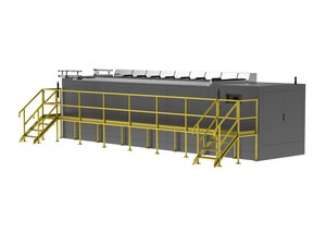 EVS 7000-PL — closed, walkways and rails