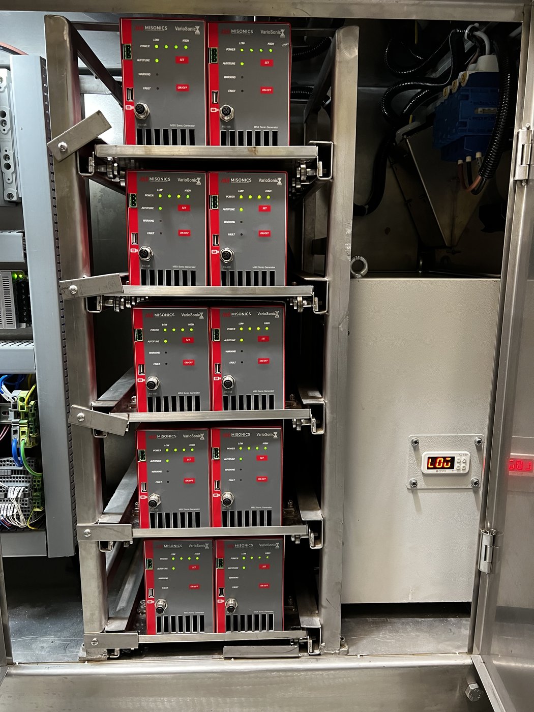 Misonics VarioSonic X sonic generators — the electronics behind the EVS range