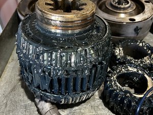 EVS 800 — fouled clutch pack