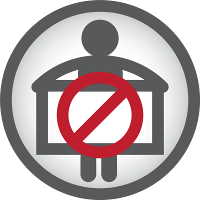 Elevator platform — no lifting
