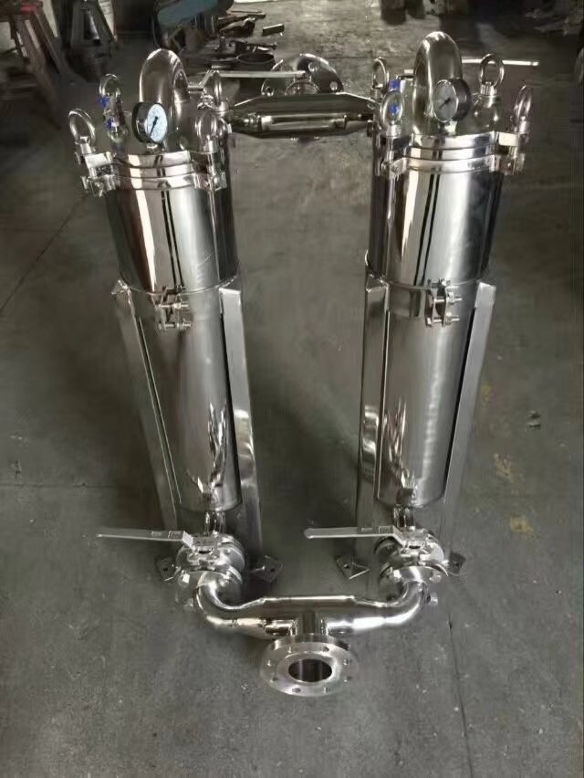 Duplex filter housing