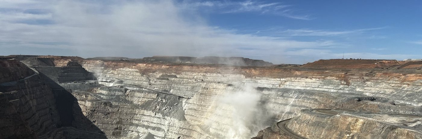 Open-cut mine — heavy industry and resources