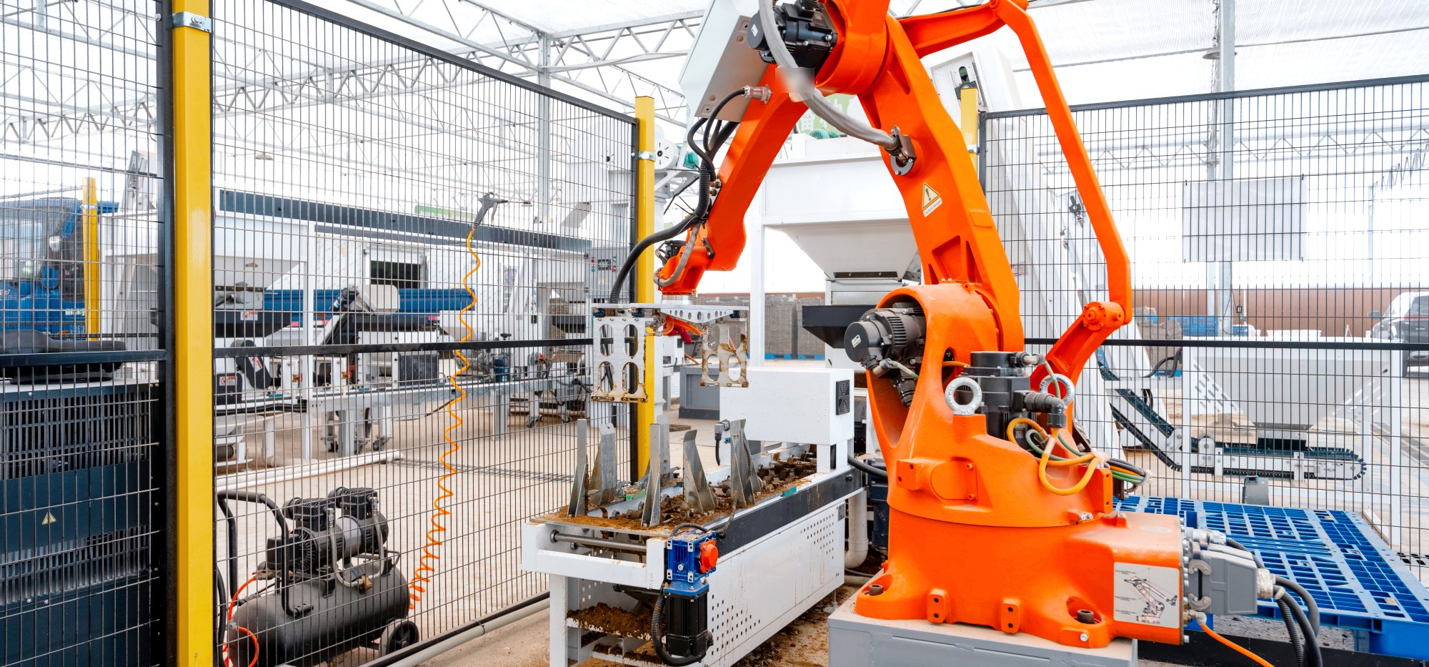 Robotic production line — manufacturing and process