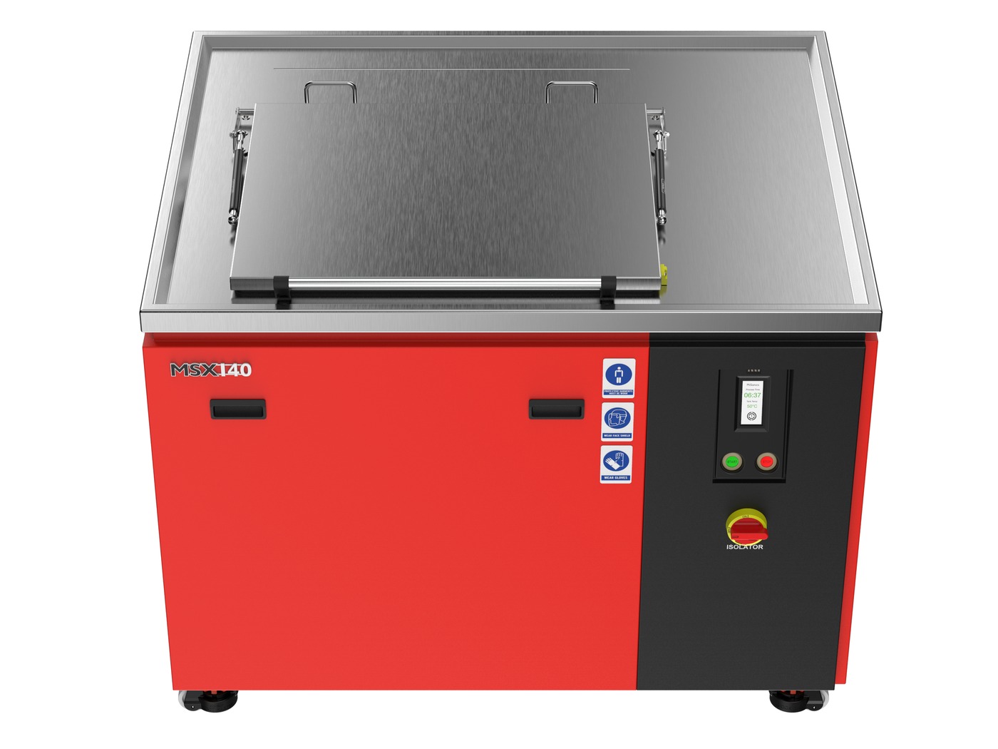 MSX floor-standing industrial ultrasonic parts cleaner