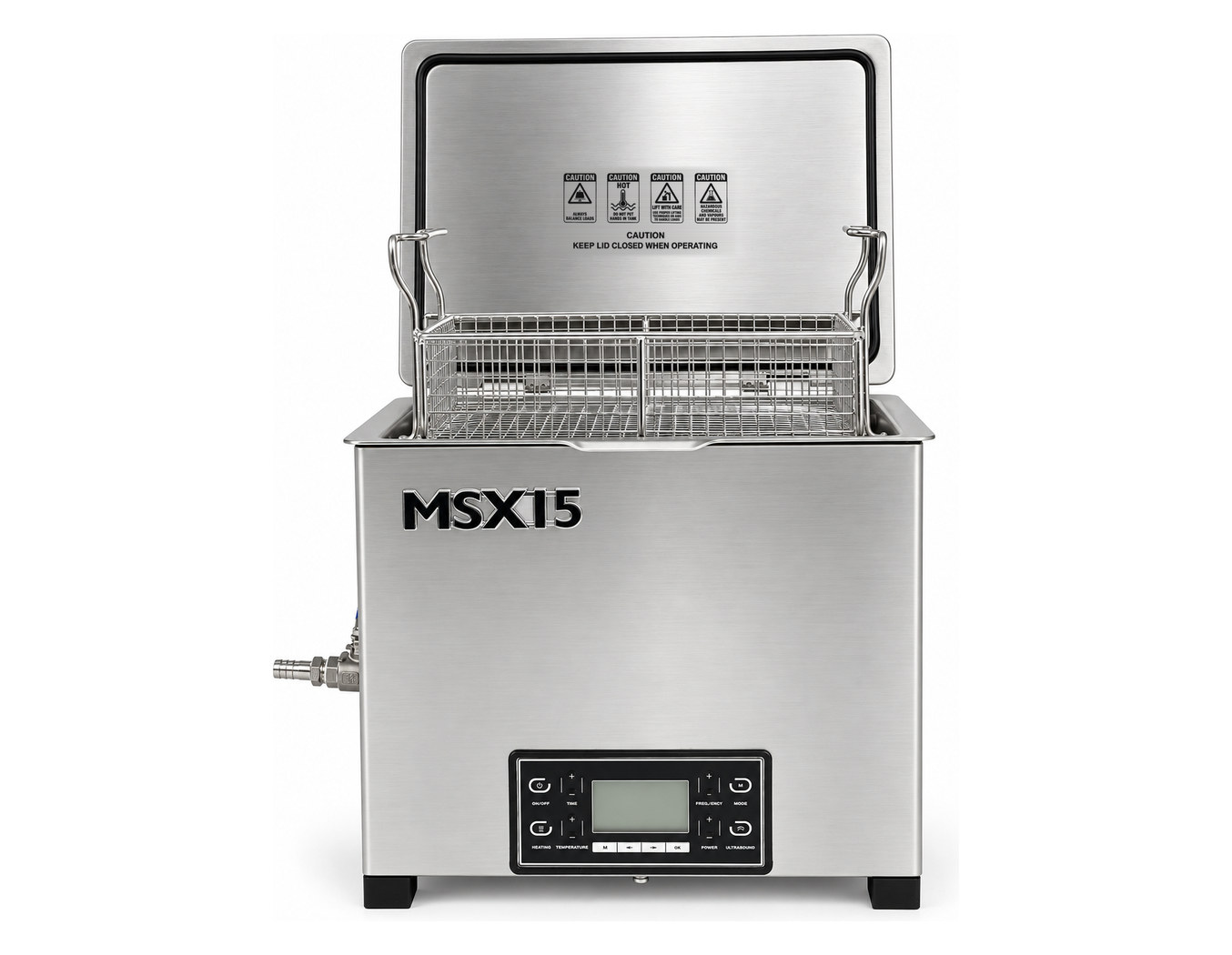 MSX benchtop ultrasonic parts cleaner