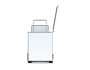 Misonics MSX 15 industrial ultrasonic cleaner — Right side