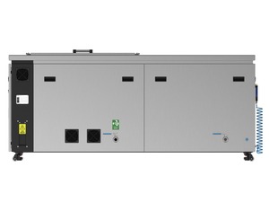Misonics MSX 150 industrial ultrasonic cleaner — Rear — generator bay and cooling