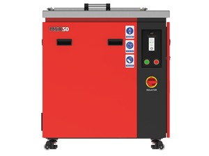 Misonics MSX 50 industrial ultrasonic cleaner — Front elevation