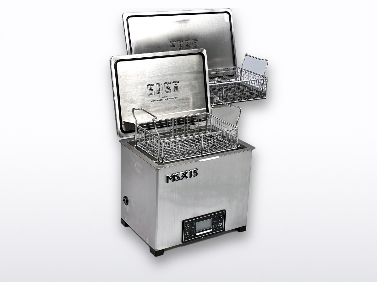 Misonics MSX 15 and MSX 30 benchtop ultrasonic cleaners