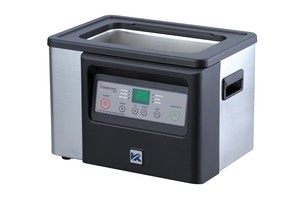 Misonics PowerSonic 603 benchtop ultrasonic cleaner — Three-quarter view