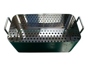 Misonics PowerSonic 605 benchtop ultrasonic cleaner — Perforated stainless basket
