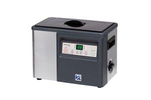 Misonics PowerSonic 605 benchtop ultrasonic cleaner — Three-quarter view