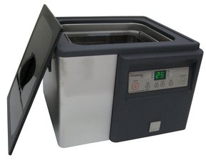 Misonics PowerSonic 610 benchtop ultrasonic cleaner — Lid fitted