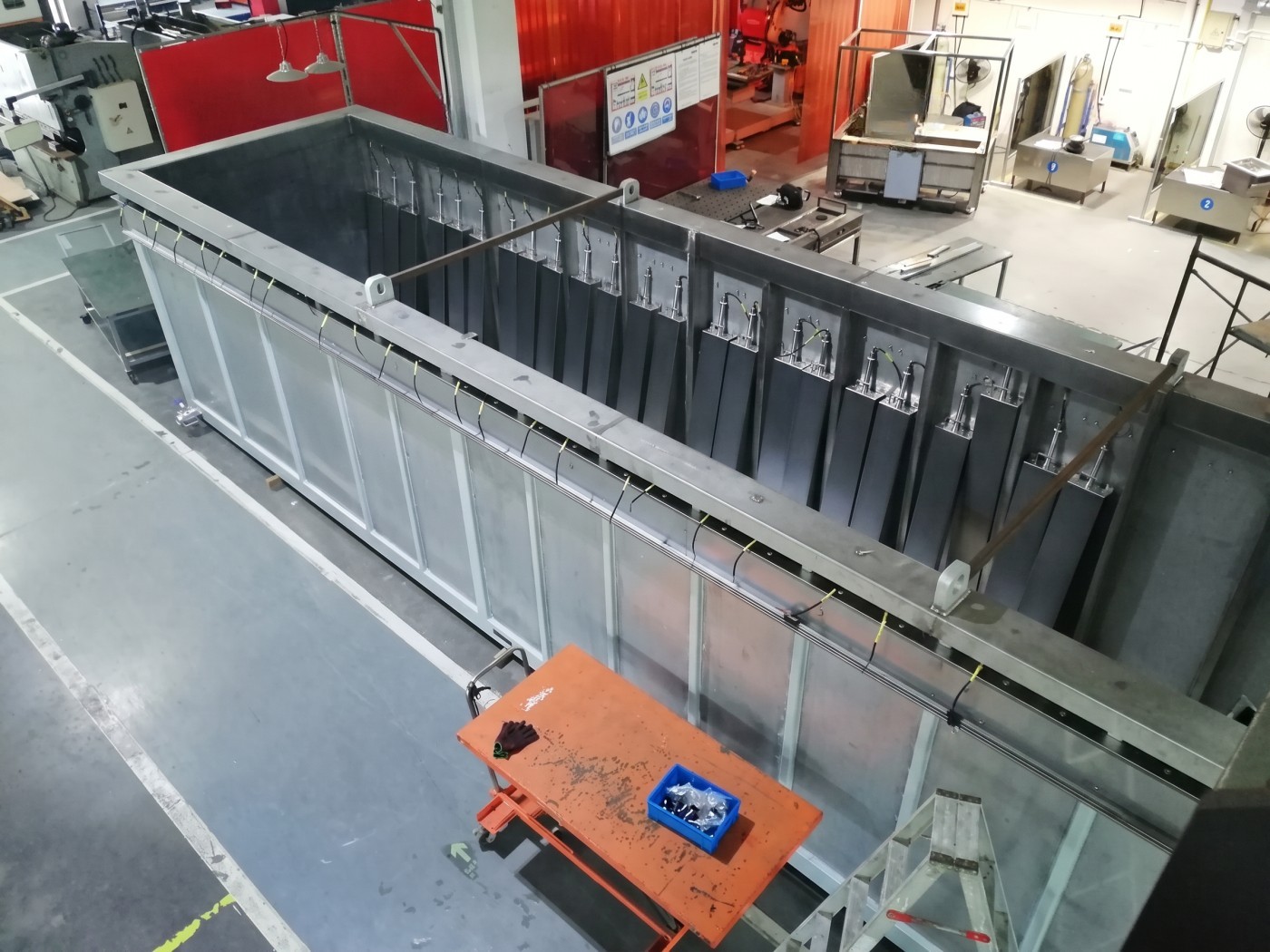 UltraMax HX giant immersion tank in build — the largest ultrasonic tank range in Australia