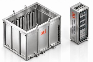 Misonics UltraMax HX 3 — 12,000 L tank and generator cabinet