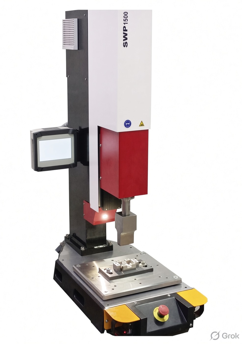 Ultrasonic welding press